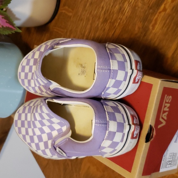Vans lilac checkerboard - Picture 4 of 17